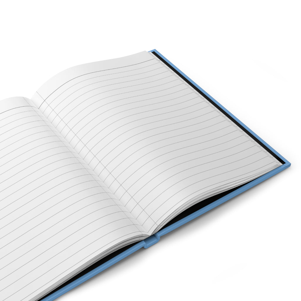 Matthew 7:7 Ask Seek Knock Light Blue Journal