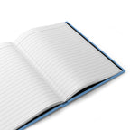 Matthew 7:7 Ask Seek Knock Light Blue Journal