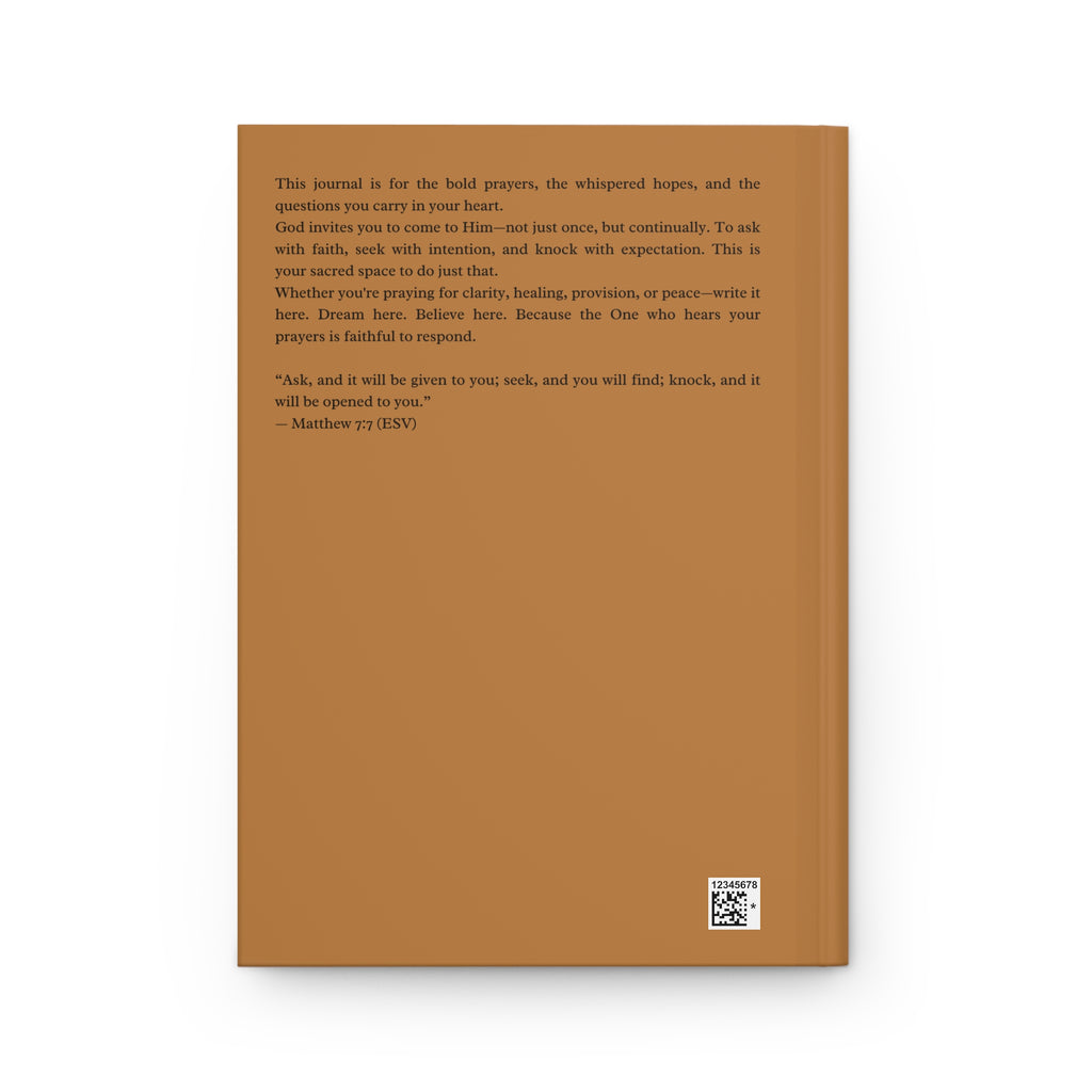 Matthew 7:7 Ask Seek Knock Journal – Skin Tone Notebook