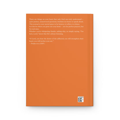 Things I Want to Tell God Journal – Christian Orange Notebook