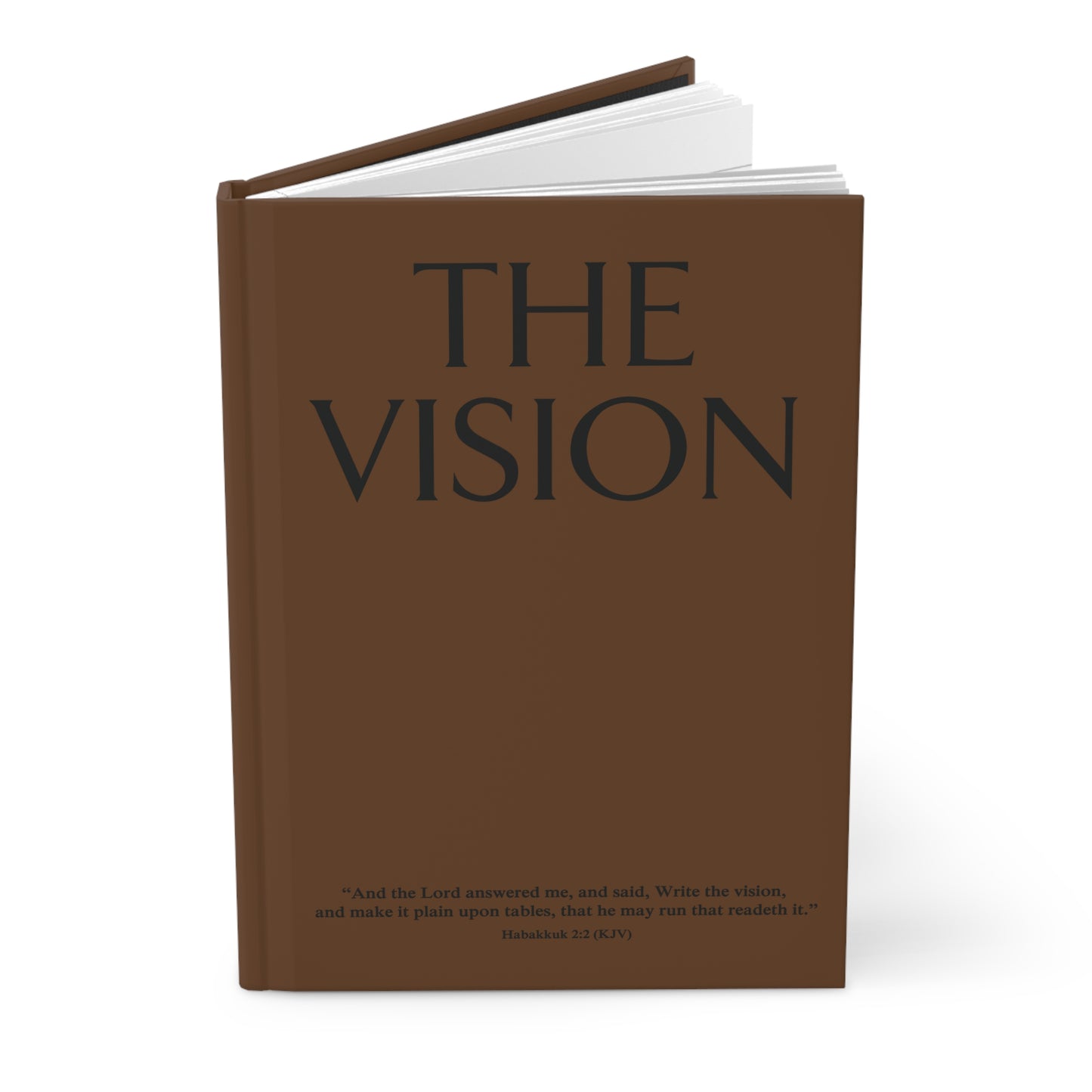 Habakkuk 2:2 The Vision Journal – Christian Scripture Notebook