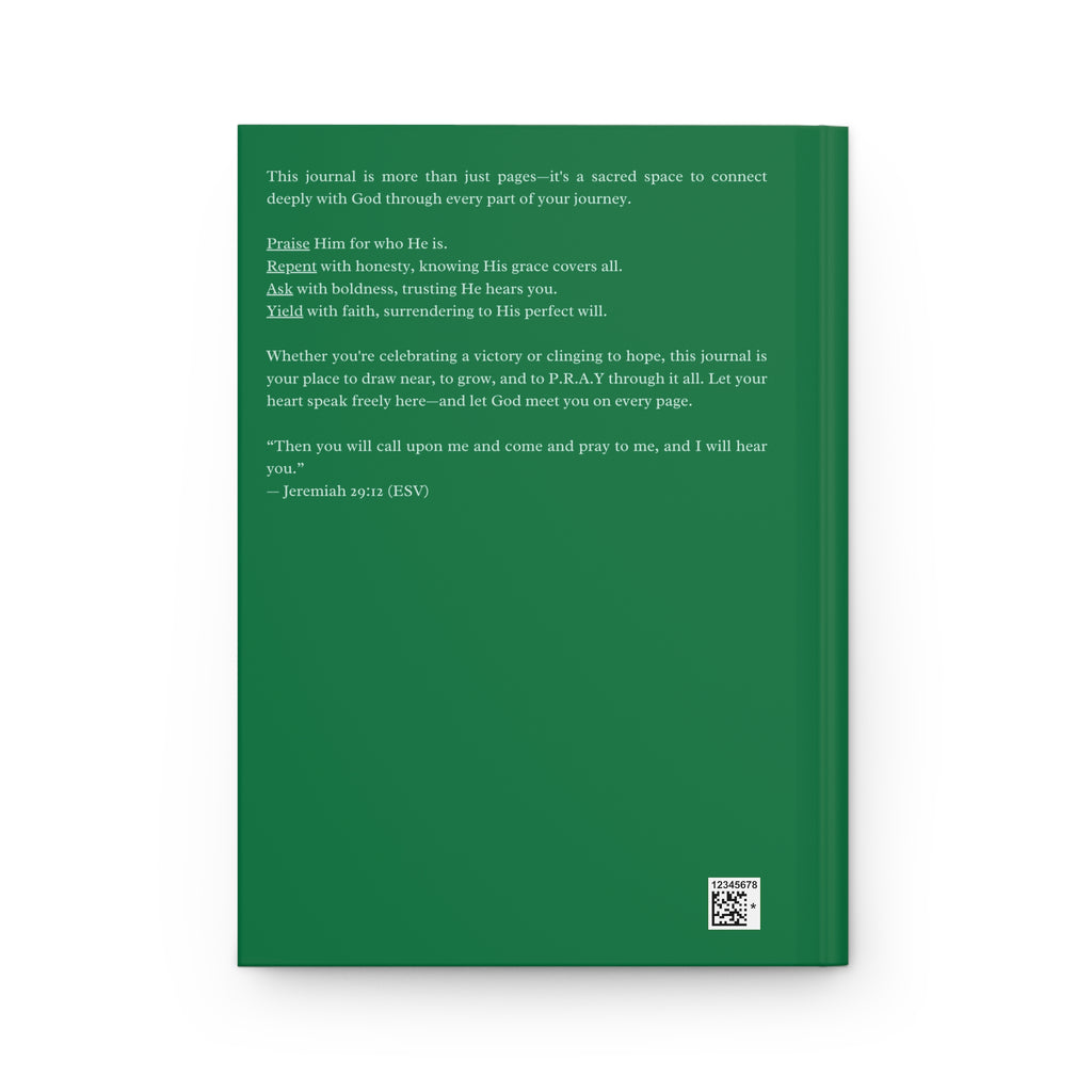 Pray Praise Repent Ask Yield Journal – Christian Prayer Notebook