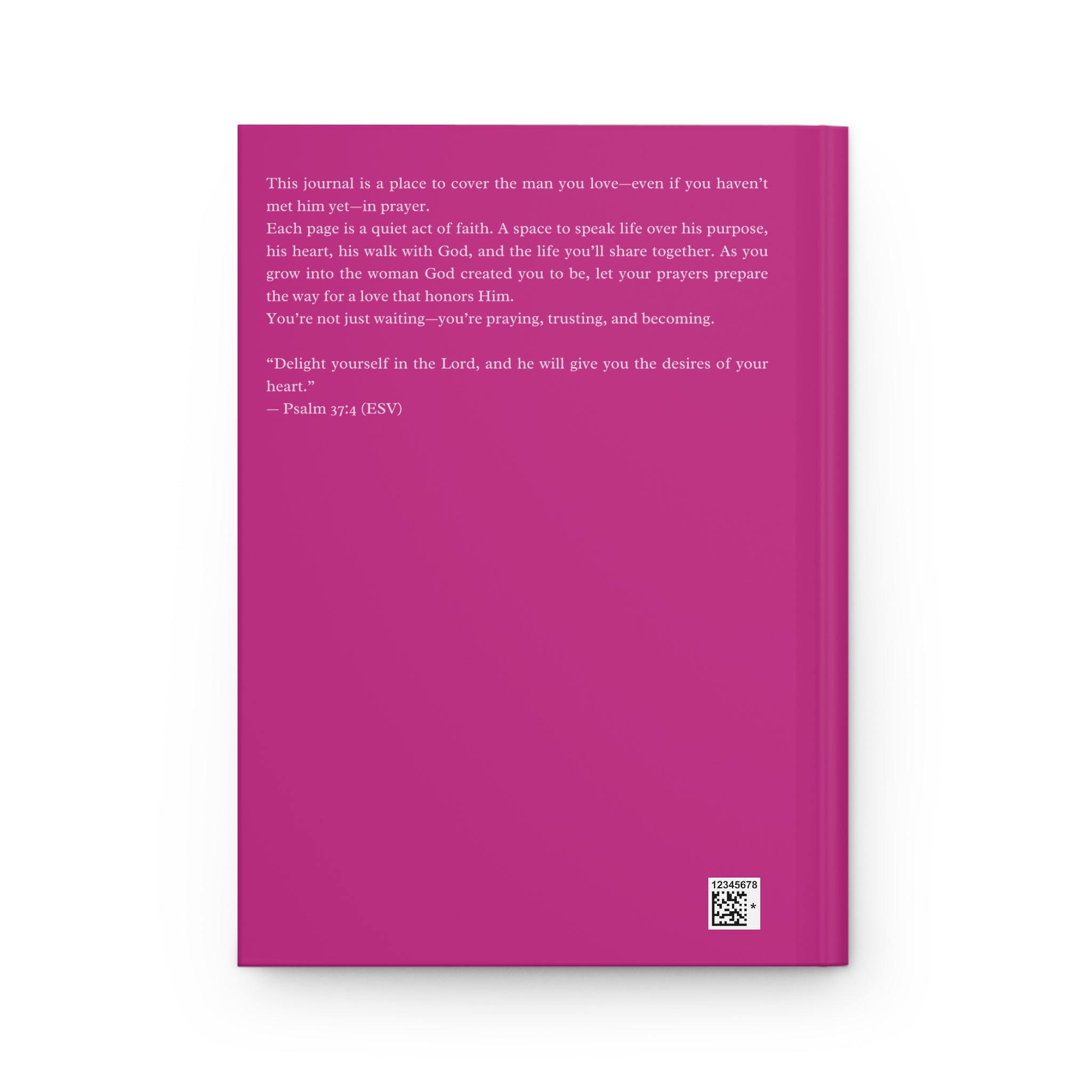 Prayer for My Future Husband Journal – Christian Pink Notebook