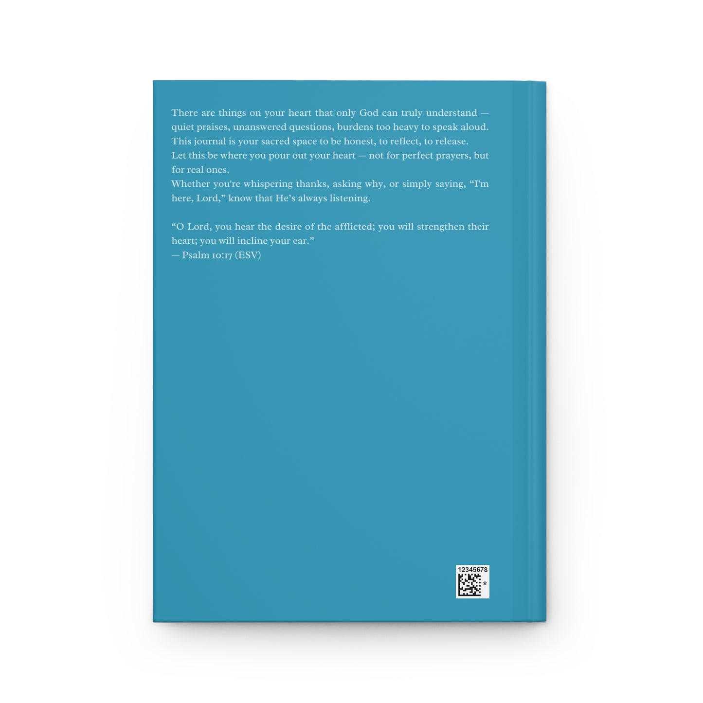 Things I Want to Tell God Journal – Light Blue Faith Notebook