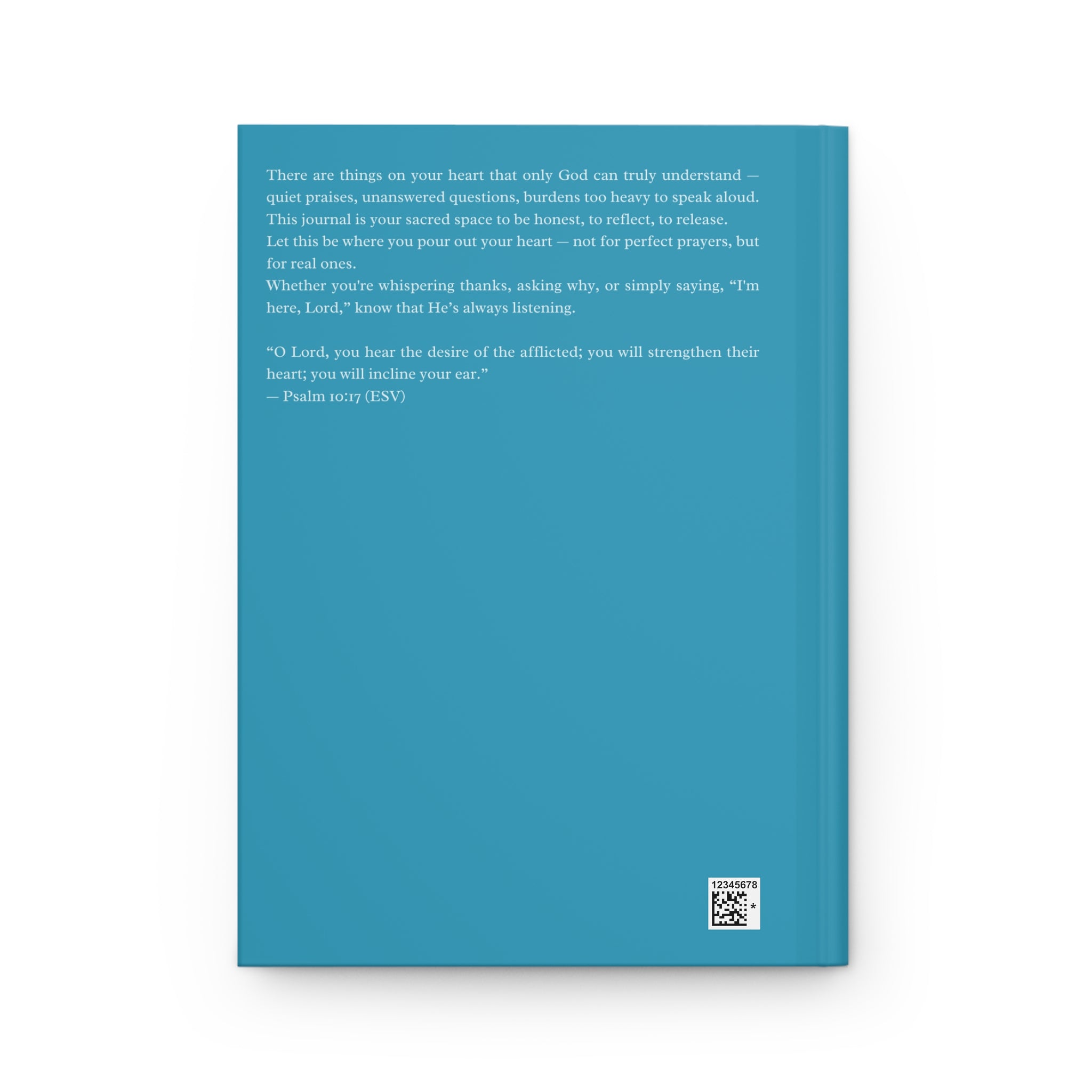 Things I Want to Tell God Journal – Light Blue Faith Notebook