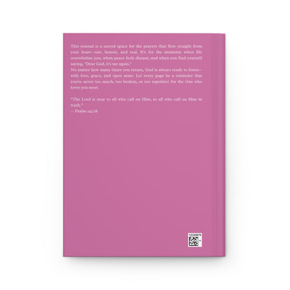 Dear God It’s Me Again Journal – Pink Christian Notebook