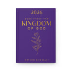 "Matthew 6:33" Faith Prayer Journal —  Christian Hardcover Journal