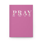 Pray Praise Repent Ask Yield Pink Journal – Faith Notebook