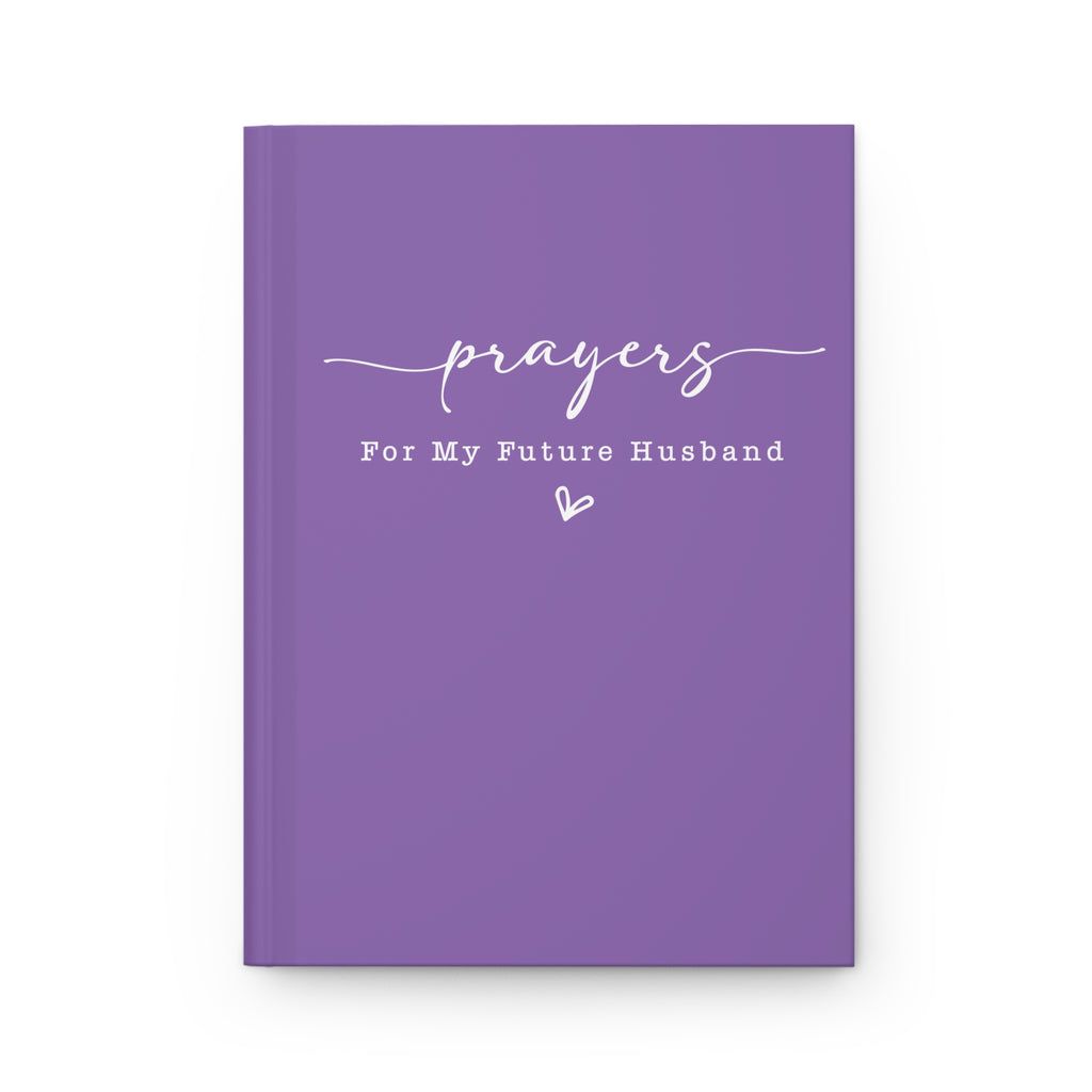 Prayer for My Future Husband Journal – Lilac Faith Notebook