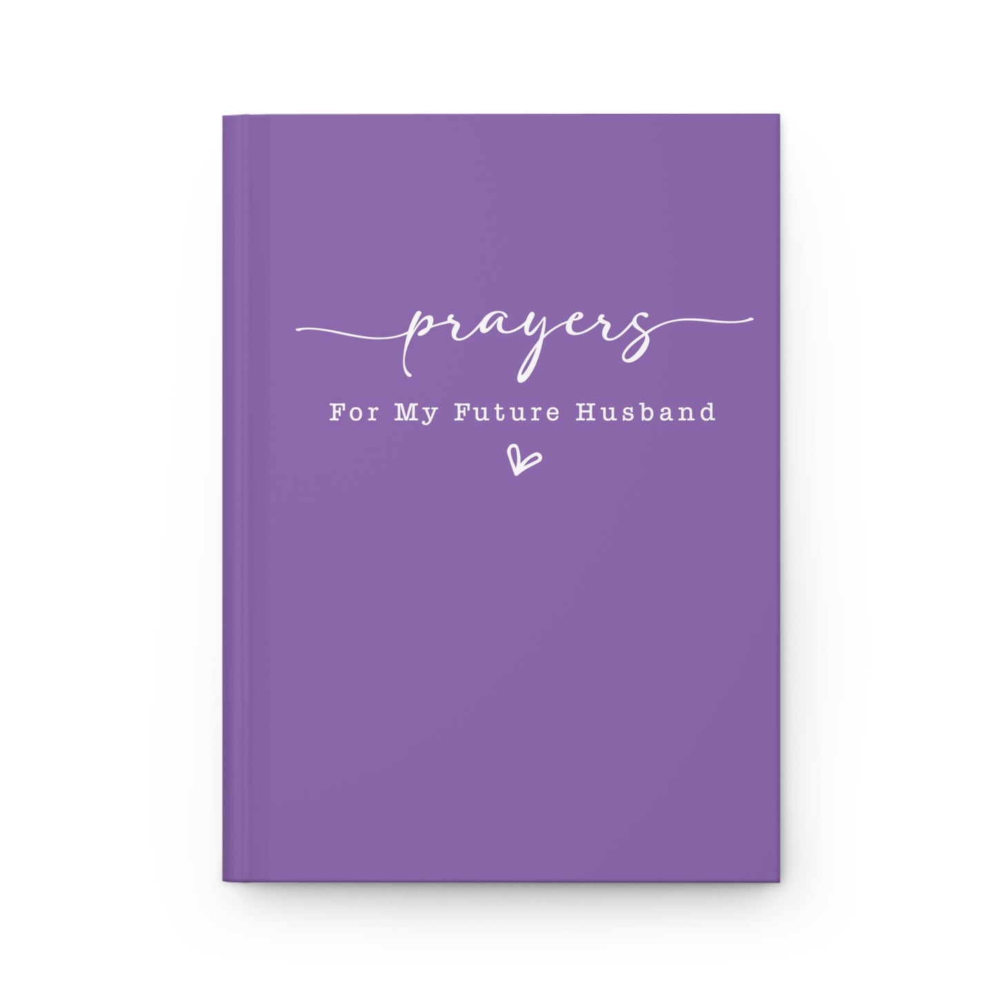 Prayer for My Future Husband Journal – Lilac Faith Notebook