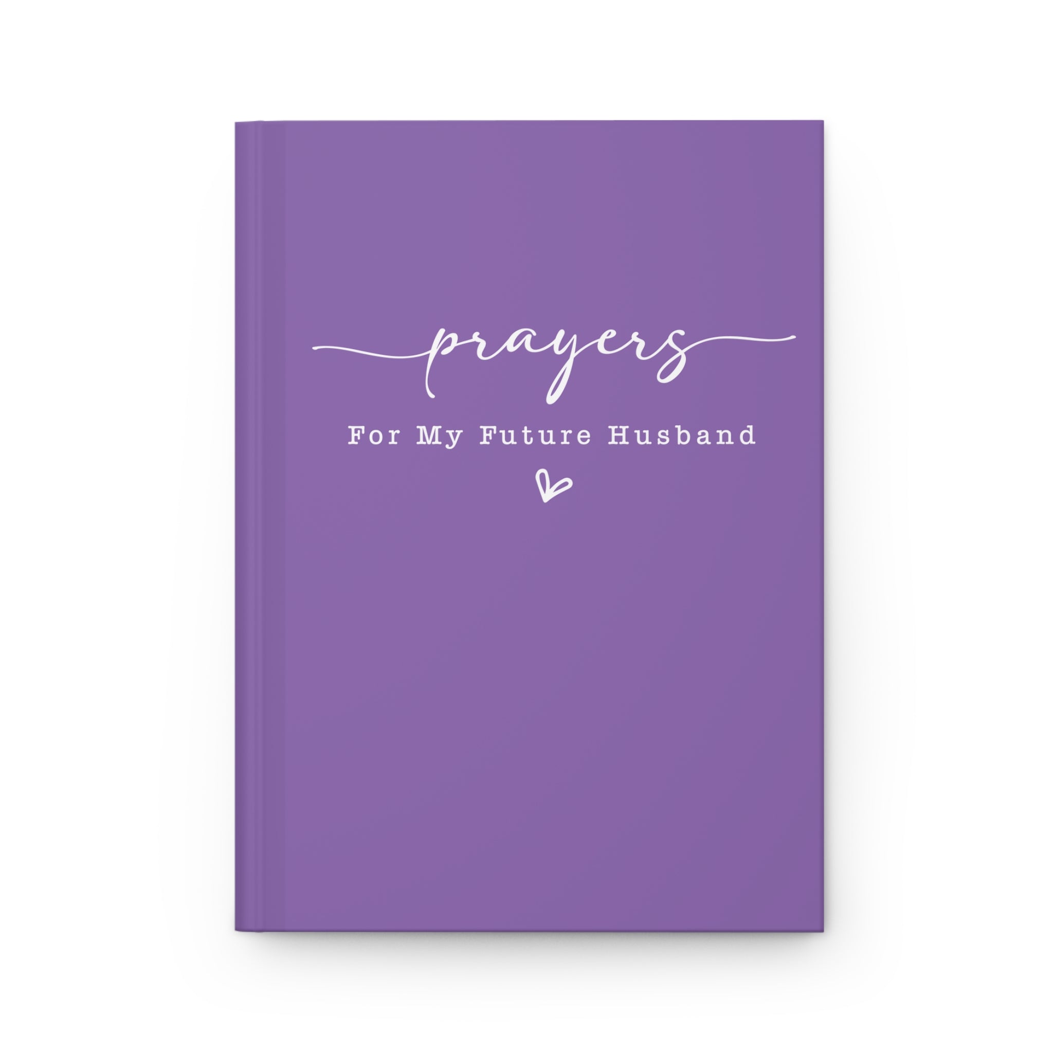 Prayer for My Future Husband Journal – Lilac Faith Notebook