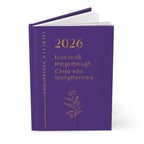 Philippians 4:13 Hardcover Journal — Inspirational Christian Prayer & Faith Notebook