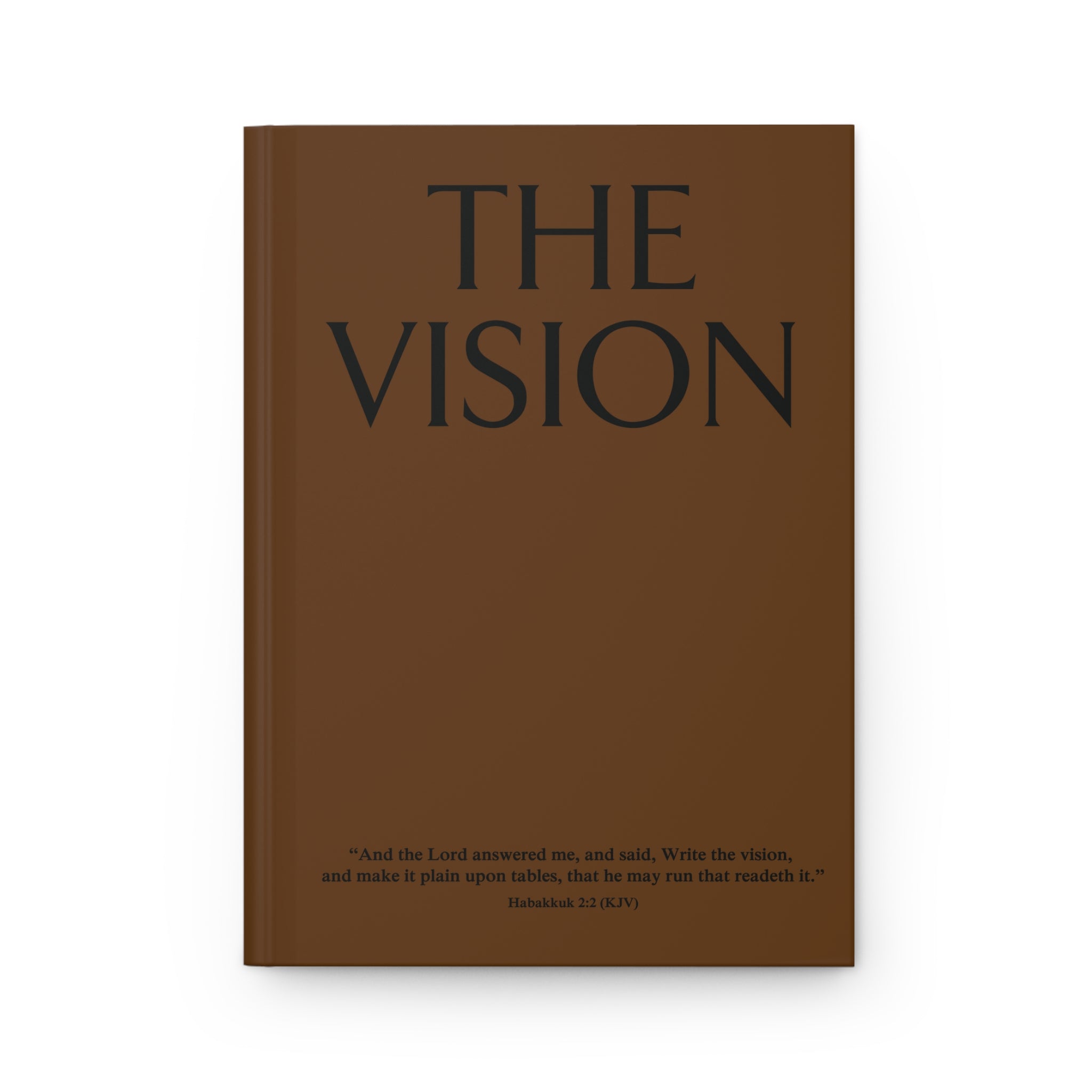 Habakkuk 2:2 The Vision Journal – Christian Scripture Notebook