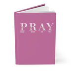 Pray Praise Repent Ask Yield Pink Journal – Faith Notebook